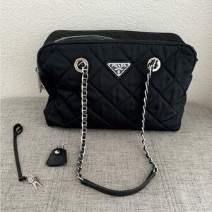 Prada Tessuto Bauletto Bag